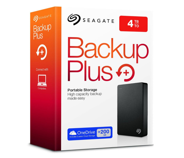 SEAGATE Backup Plus 4TB 2,5''USB3.0 STDR4000200 - 251534 - zdjęcie 8